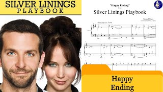 Silver Linings Playbook  quotHappy Endingquot  Danny Elfman with sheets [upl. by Bornie]