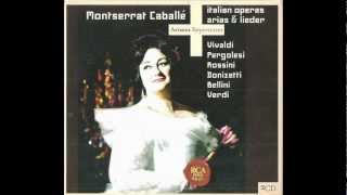 Montserrat Caballé quotLabbandonoquot Bellini [upl. by Tezil573]