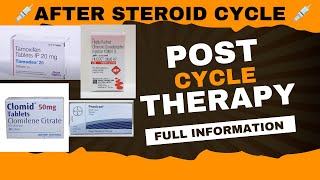 Post Cycle Therapy Full Information  most important for after steroid cycle FitBunny01 [upl. by Anagnos]