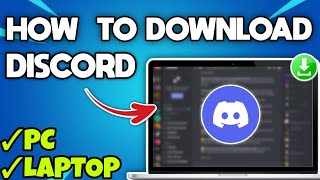 How to Download Discord on PC or Laptop  Easy Tutorial [upl. by Eibmab452]