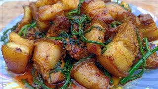 Simple Pork Recipe Indian Style🍗🍗  Tasty Pork Recipe  Pork Curry Recipe 🍛 [upl. by Ylyl]