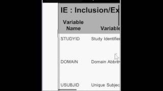 DEFINEXML CDISC Data Definition Documentation on iPhone [upl. by Barvick981]