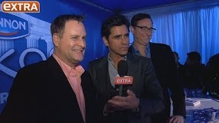 Its a Full House Reunion Extra Hangs with John Stamos Bob Saget and Dave Coulier [upl. by Aivatra]