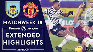 Burnley v Manchester United  PREMIER LEAGUE HIGHLIGHTS  1122021  NBC Sports [upl. by Bowlds]