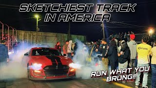 Grudge Racing At The HOOD TRACK  Yello Belly Drag Strip [upl. by Dawkins]