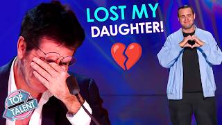 5 Heartbreaking Auditions That Made Even Simon Cowell EMOTIONAL and CRY on TV 🥹 [upl. by Nitsruk]