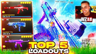 TOP 5 NEW META LOADOUTS in Warzone After Update Best Class Setups [upl. by Eimile524]