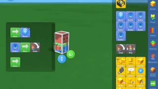 Blocksworld HD Blocksworld How to make a blockster move [upl. by Atinrahc]