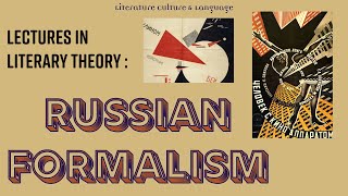 Russian Formalism Defamiliarization and the Poetic Function of Language [upl. by Nohshan]