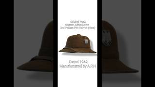 Original WW2 German Afrika Korps 2nd Pattern Pith Helmet For Historical purposes only [upl. by Zubkoff]