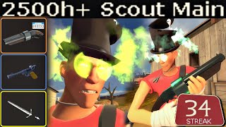 The Gibus Scout🔸2500 Hours Experience TF2 Gameplay [upl. by Candy]