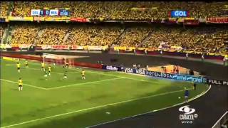 Colombia  Bolivia 50  Eliminatorias Mundial Brasil 2014  1 tiempo [upl. by Brote210]