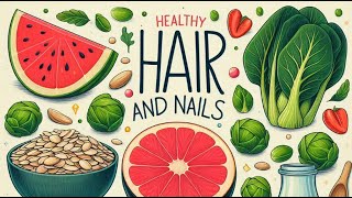 The Best Foods for Healthy Hair and Nails [upl. by Repard]