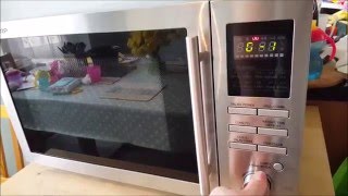 Sharp R82STMA 25 Litre Combination Microwave Oven review [upl. by Vinia]