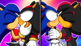 SONICA amp SHADINA LOVE SONIC amp SHADOW  Sonic Comic Dub Compilation [upl. by Pyotr596]