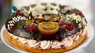 Roscón de Reyes  Con un relleno sorprendente [upl. by Alleacim]