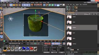 Cinema 4D Lite Tutorial  Applying And Examining Material Presets [upl. by Ayatahs]