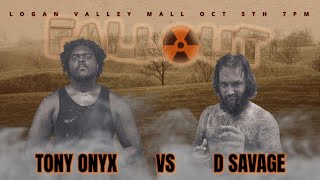 814 WRESTLING FALLOUT 2024 quotBigquot Tony Onyx vs D Savage [upl. by Amle]