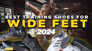 7 BEST TRAINING SHOES FOR WIDE FEET 2024 Update [upl. by Assiar]