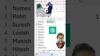 Dont stuck while using Excel‼️Instead Search on Chatgpt exceltips exceltricks shorts chatgpt [upl. by Naamann215]