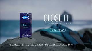 Durex Close Fit  The Close Fit makes all the difference [upl. by Akkeber]