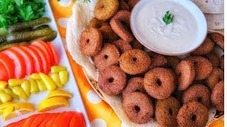 Tam tutan tarif burada orjinal FALAFEL tarifi Nohut köftesi [upl. by Daberath908]