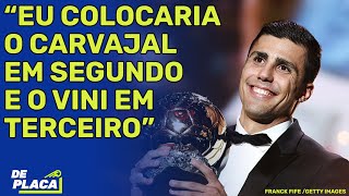 PREPARAÇÃO DA SELEÇÃO BRASILEIRA VOCÊ ESCALA RODRI FALA SOBRE BOLA DE OURO  De Placa 121124 [upl. by Webb]