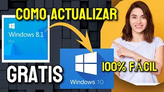 🔴 Como actualizar de Windows 8 a Windows 10 fácil y rápido sin programas sin formatear PC [upl. by Weinshienk762]