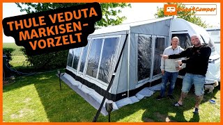 Markisenvorzelt Thule Veduta für die Thule Omnistor 6300  Aufbauanleitung inkl Erfahrungsbericht [upl. by Orutra42]