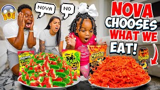 NOVA CHOOSES WHAT WE EAT FOR 24 HOURS [upl. by Karole726]