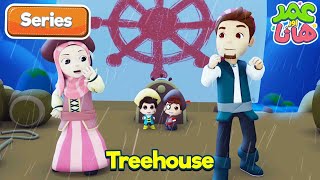 Treehouse  Urdu عمر اور ہا نا  Islamic Cartoon [upl. by Anerol476]