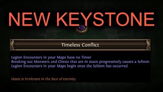 Timeless Conflict 👀NEW KEYSTONE👀 322 PoE League Start [upl. by Apostles65]