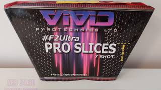 Orange Pearl  Vivid Pyrotechnics  F2 Ultra Pro Slice  UK Landed Footage [upl. by Ansel]