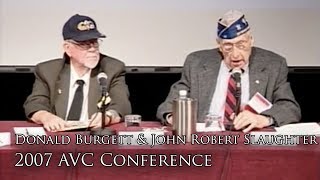 DDay Veterans Recall the Invasion of Normandy Part I 2007 AVC Conference [upl. by Oslec872]