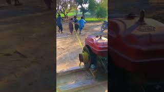 Diesel engine start with three children 👦 shortvidio trending newvideo [upl. by Sualohcin]