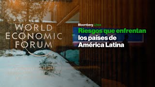 WEF DAVOS 2023 Riesgos que enfrentan los países de América Latina [upl. by Assirralc132]