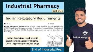 Indian Regulatory requirement  State licensing authority  CDSCO  COPP  approval procedures drugs [upl. by Fanechka]