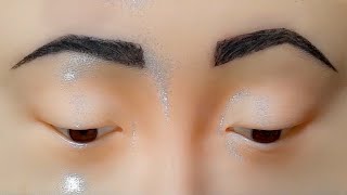 Easy And Quick Eyebrows Tutorial For Beginners।How To Draw And Shape Perfect Eyebrows Professionally [upl. by Yahs674]