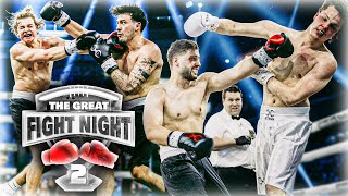 😨🥊DOUBLE KO amp KNOCHENBRUCH ALLE HIGHLIGHTS der Great Fight Night 2 [upl. by Hildegard]