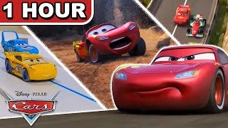 The Best Lightning McQueen Races amp Stunts  Compilation  Pixar Cars [upl. by Trevar884]