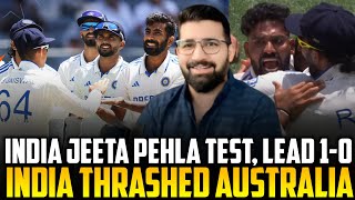 Thumping Victory for India Australian ego demolished  10 India in 5match series [upl. by Alenoel]