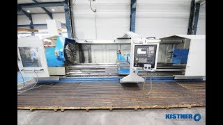 WOHLENBERG  ZL1250  Cycle lathe  Zyklus Drehmaschine  KISTNER WERKZEUGMASCHINEN [upl. by Raynell]