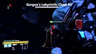 Destiny  Vault of Glass Raid Walkthrough  Gorgons Labyrinth All Chests and Exit [upl. by Rednirah586]