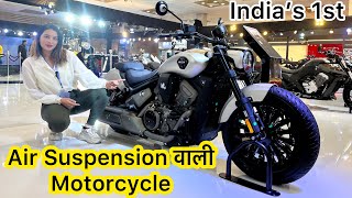 Indias First Air Suspension Motorcycle 😱 Keeway Benda BD 500 [upl. by Gaudette80]