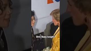 Princess Diana asking Michael Jackson if he’s going to perform “Dirty Diana” 😳 [upl. by Ramad]