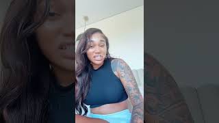 Jania Meshell Responds After Being Asked If Being a Basketball Girlfriend Gets Boring [upl. by Ekoorb]