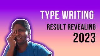 TYPEWRITING EXAM RESULT VANTHURUCHU😁  REVEALING MY TYPE RESULT 2023  MSP LIFESTYLES [upl. by Hulbig702]