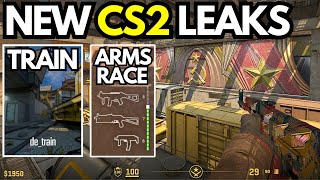 TRAIN amp Arms Race LEAKS in CS2 NEW GAME MODES [upl. by Eeb]