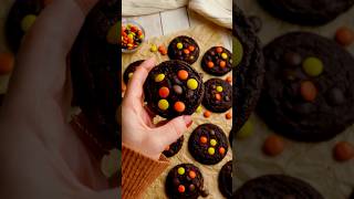 Love Reeses Pieces reeses cookies cookierecipes shorts [upl. by Prowel436]