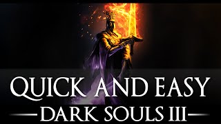 Pontiff Sulyvahn in 30 Seconds  No Damage  Boss Guide  Dark Souls 3  Cheese Strategy [upl. by Sile]